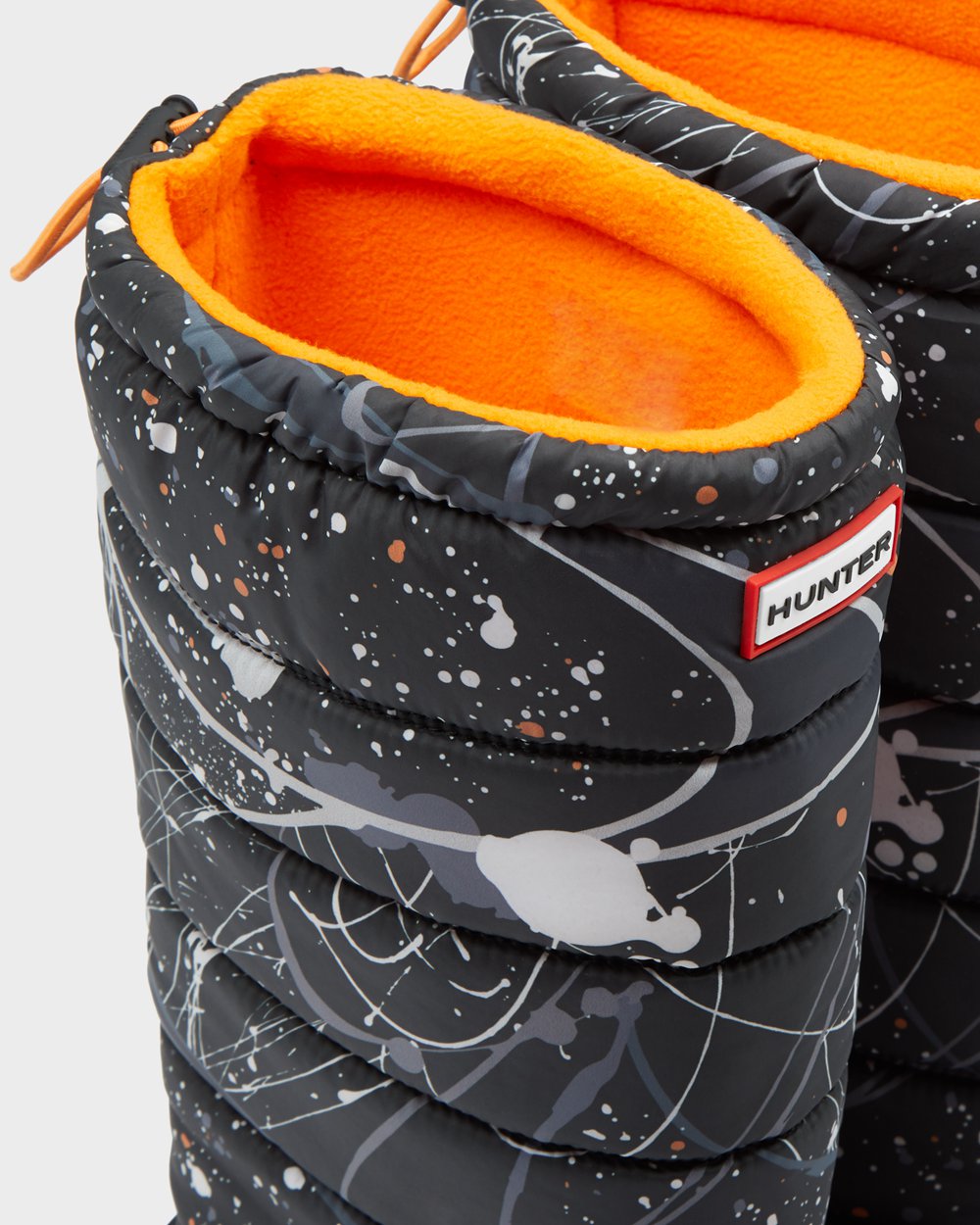 Snow Boots Dam - Hunter Original Printed Insulated Tall - Grå Svarta - 397521-KQO